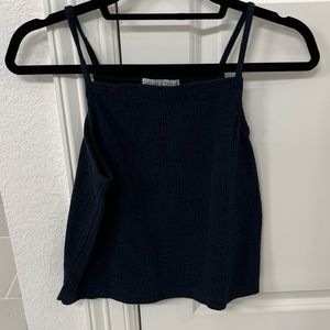 Navy Blue Tank Top
